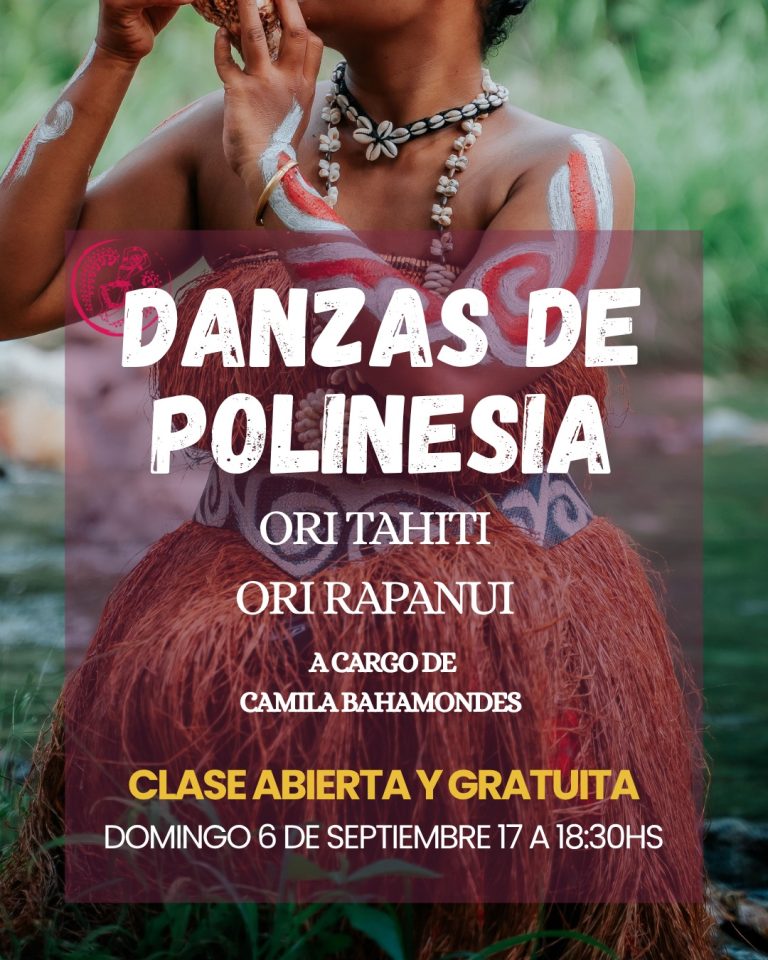 DANZAS DE POLINESIA – Clase abierta –